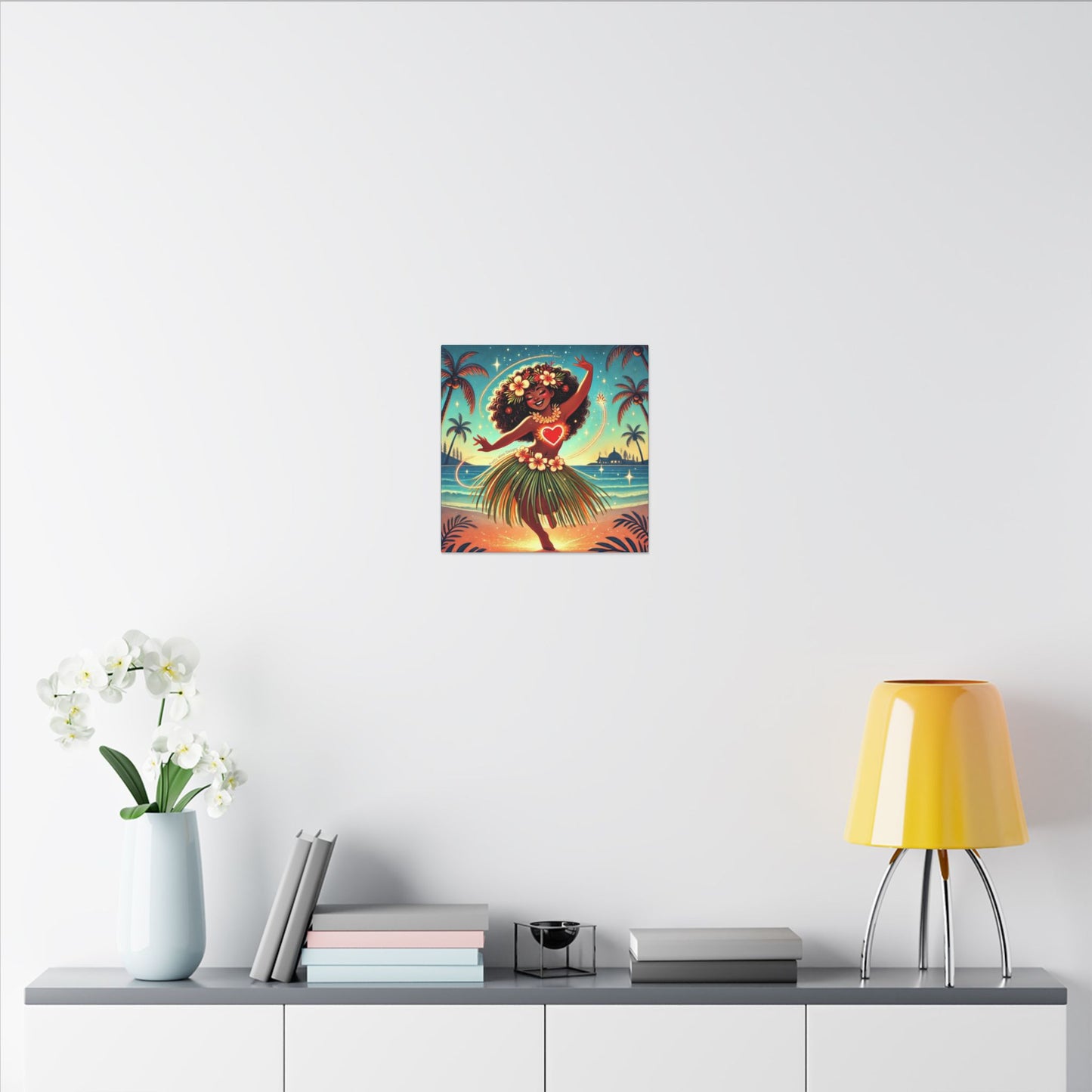 Heart of the Island Canvas Print