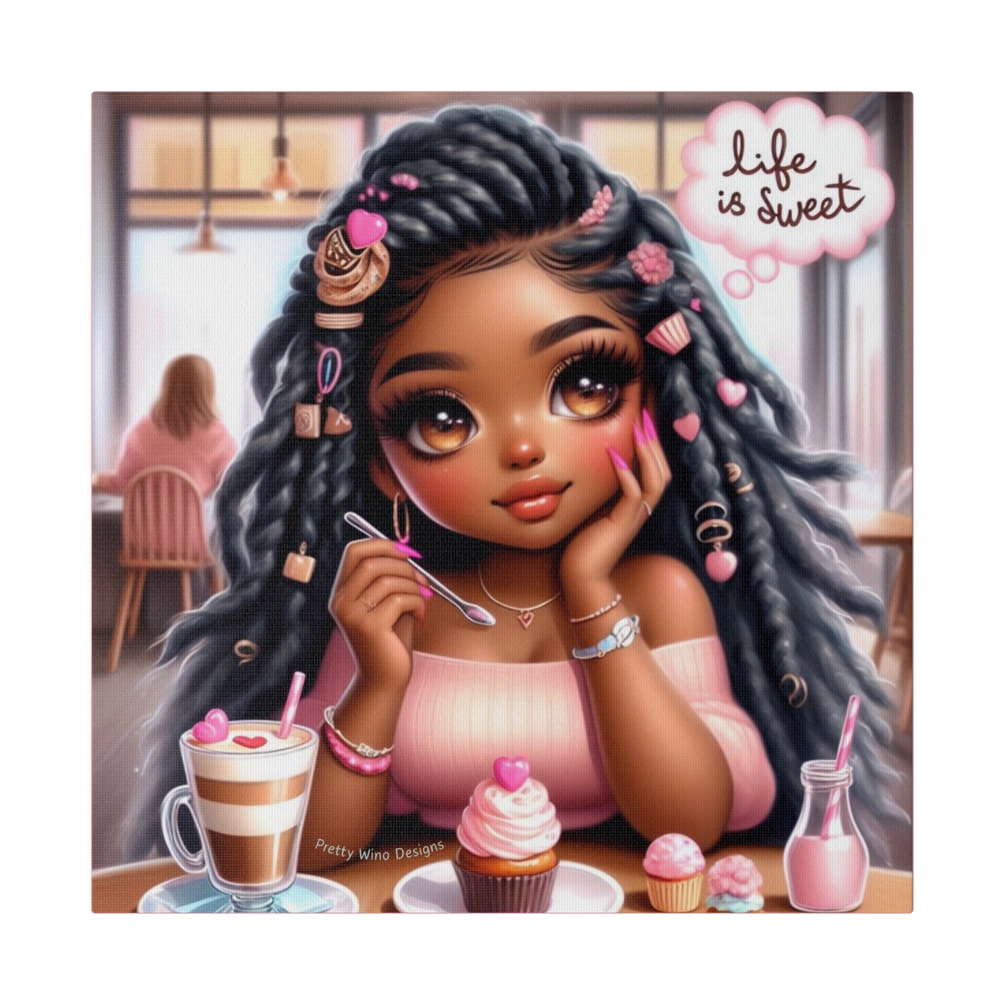 Life is Sweet Canvas Print