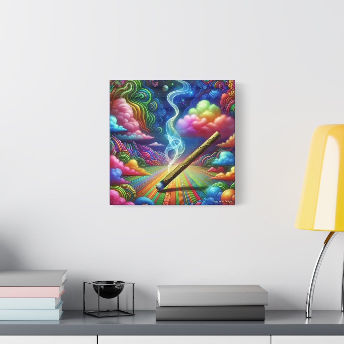 Blowin' Trees Canvas Print