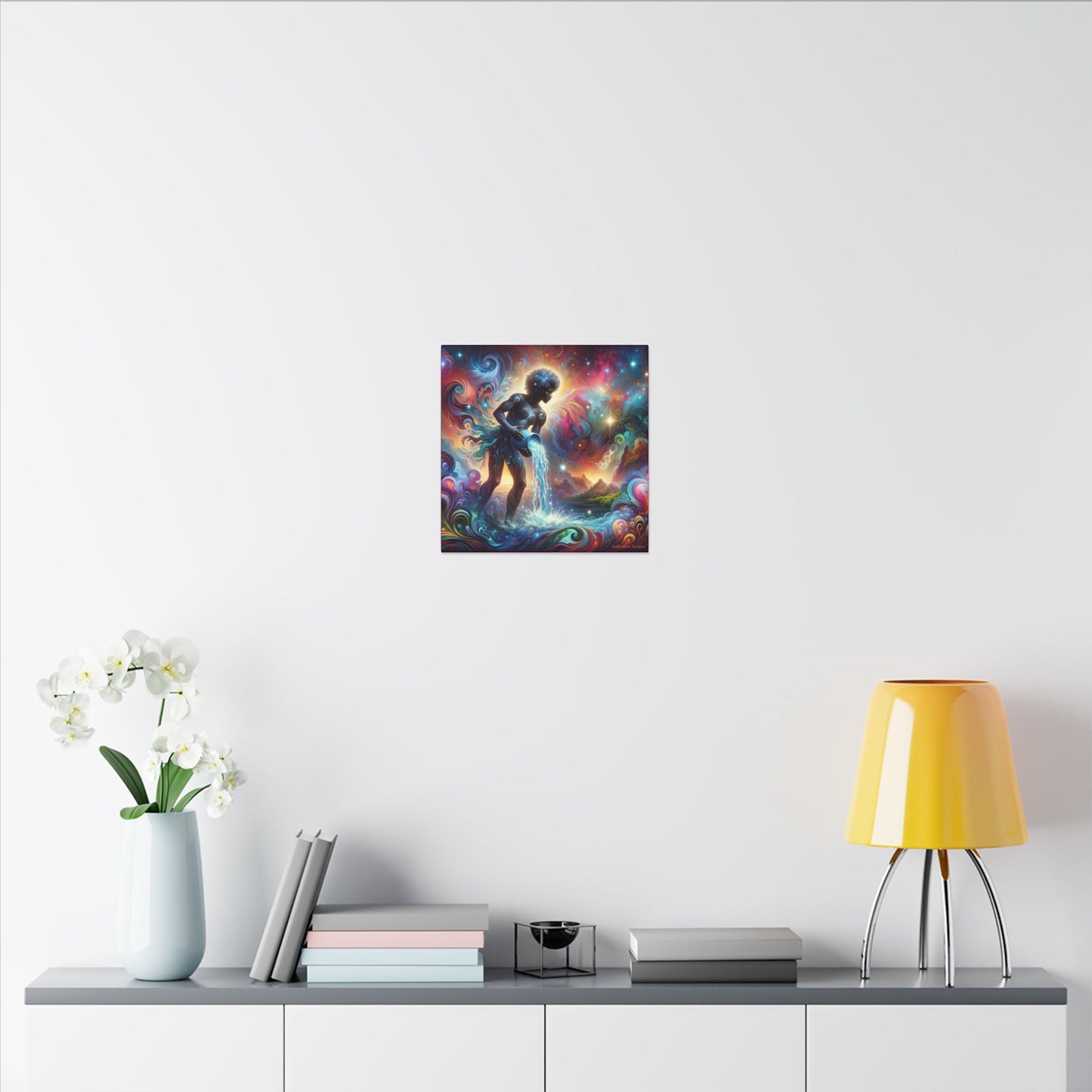 Aquarius Awakening Canvas Print