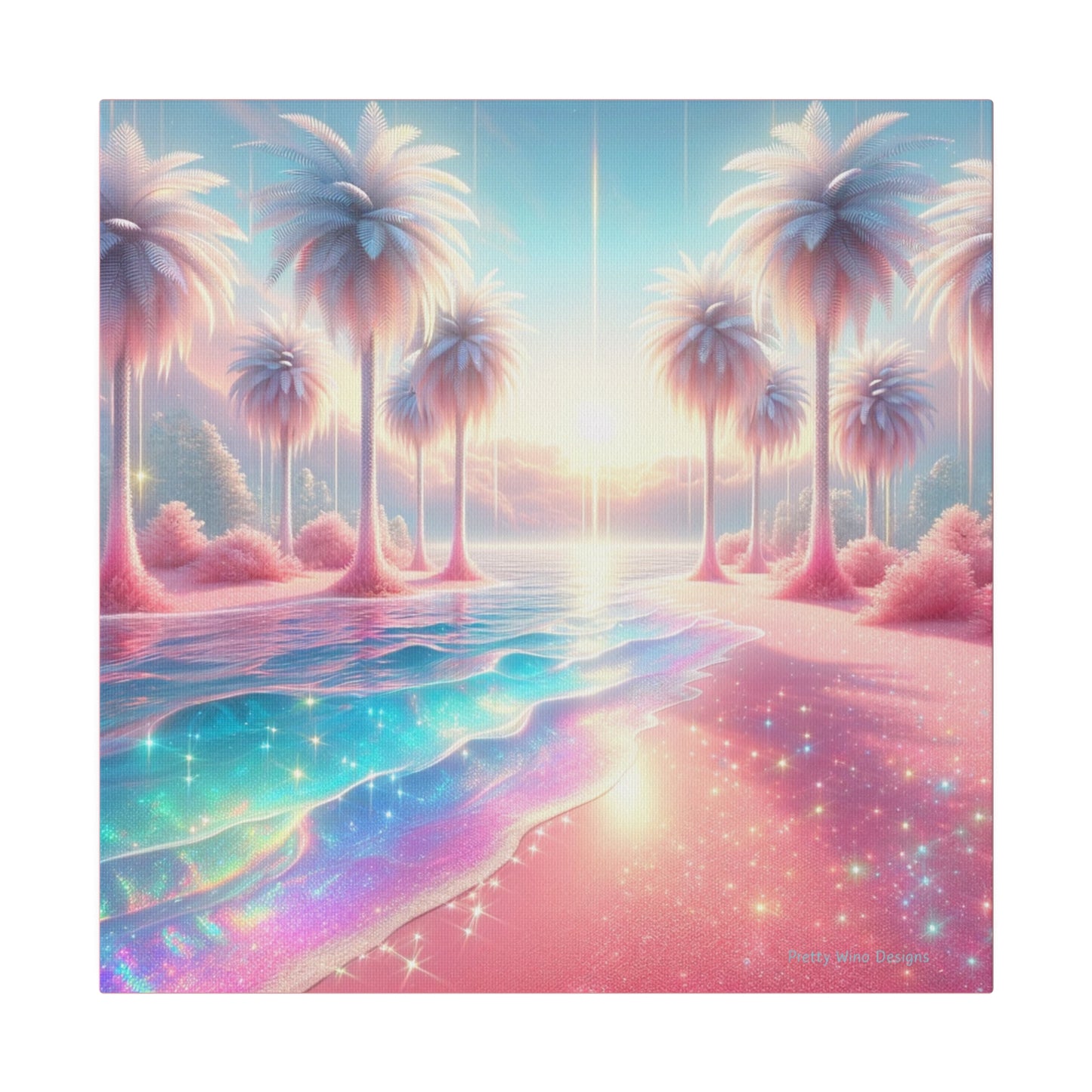 Pink Paradise Canvas Print