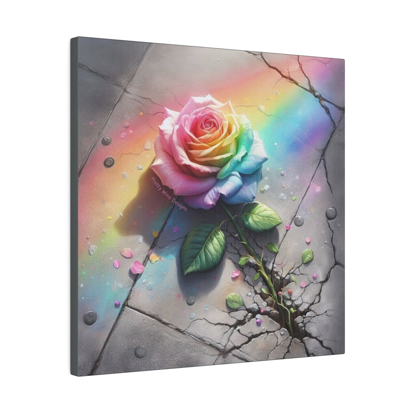 Resilient Beauty Canvas Print