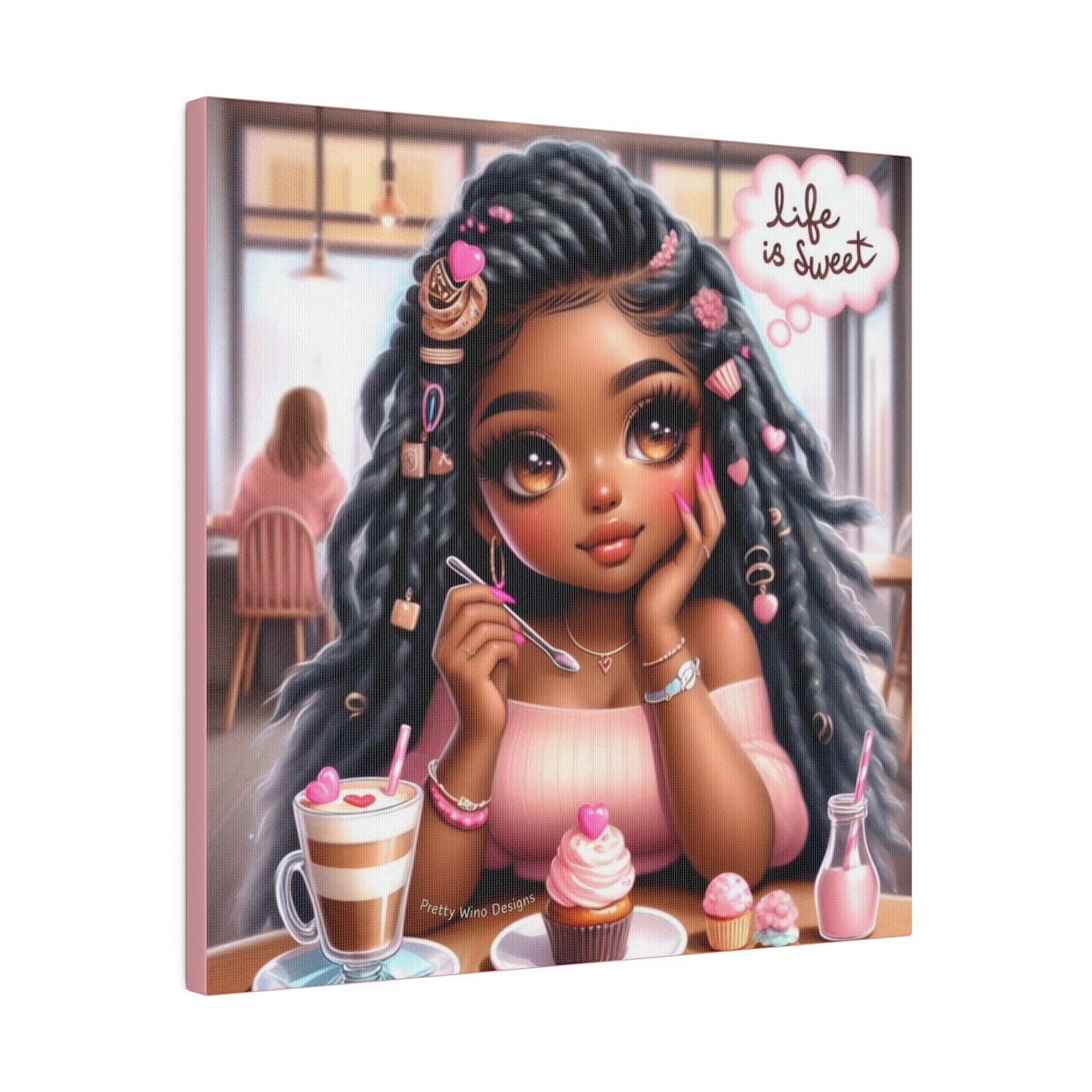 Life is Sweet Canvas Print
