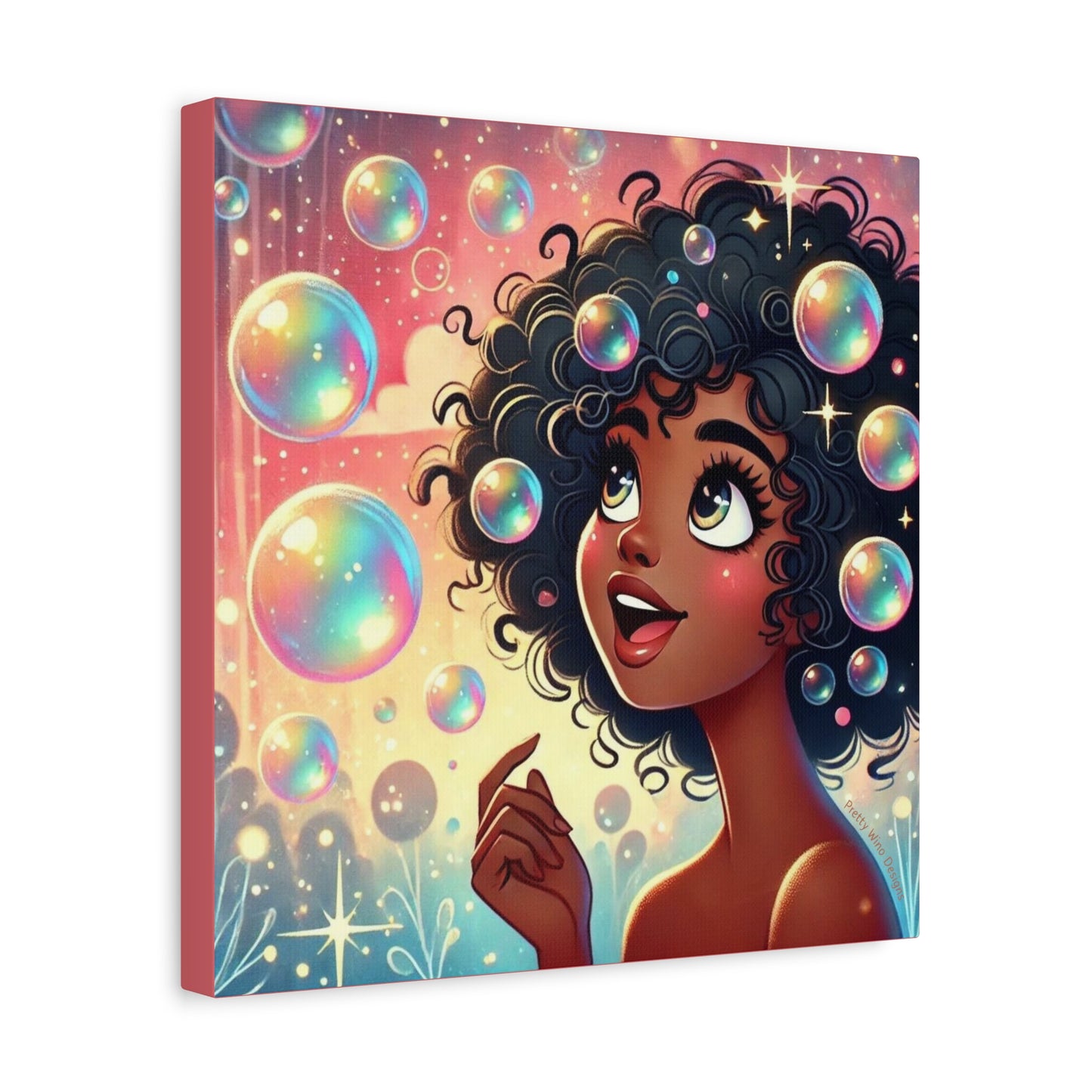 Bubble Bliss Canvas Print