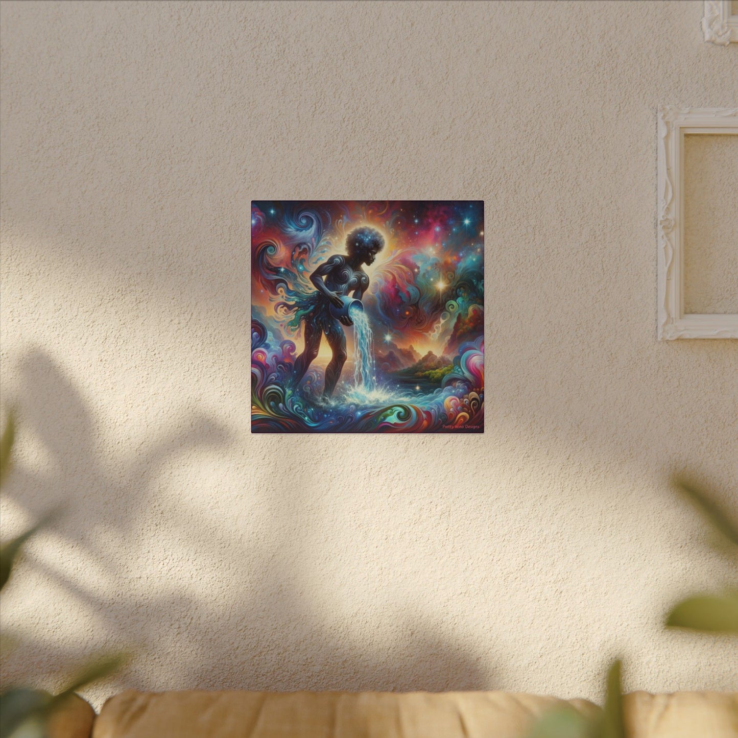 Aquarius Awakening Canvas Print