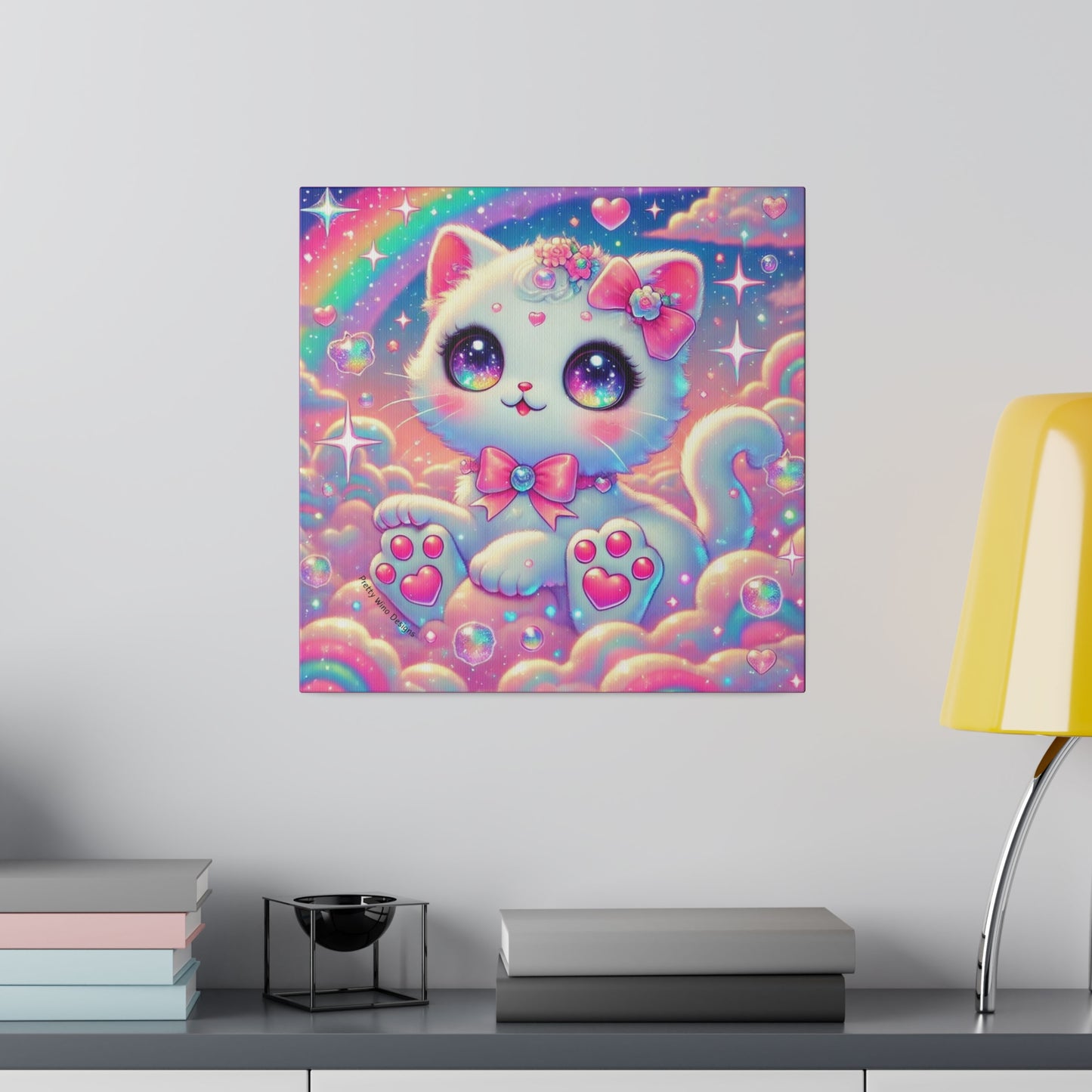 Cosmic Kitty Canvas Print