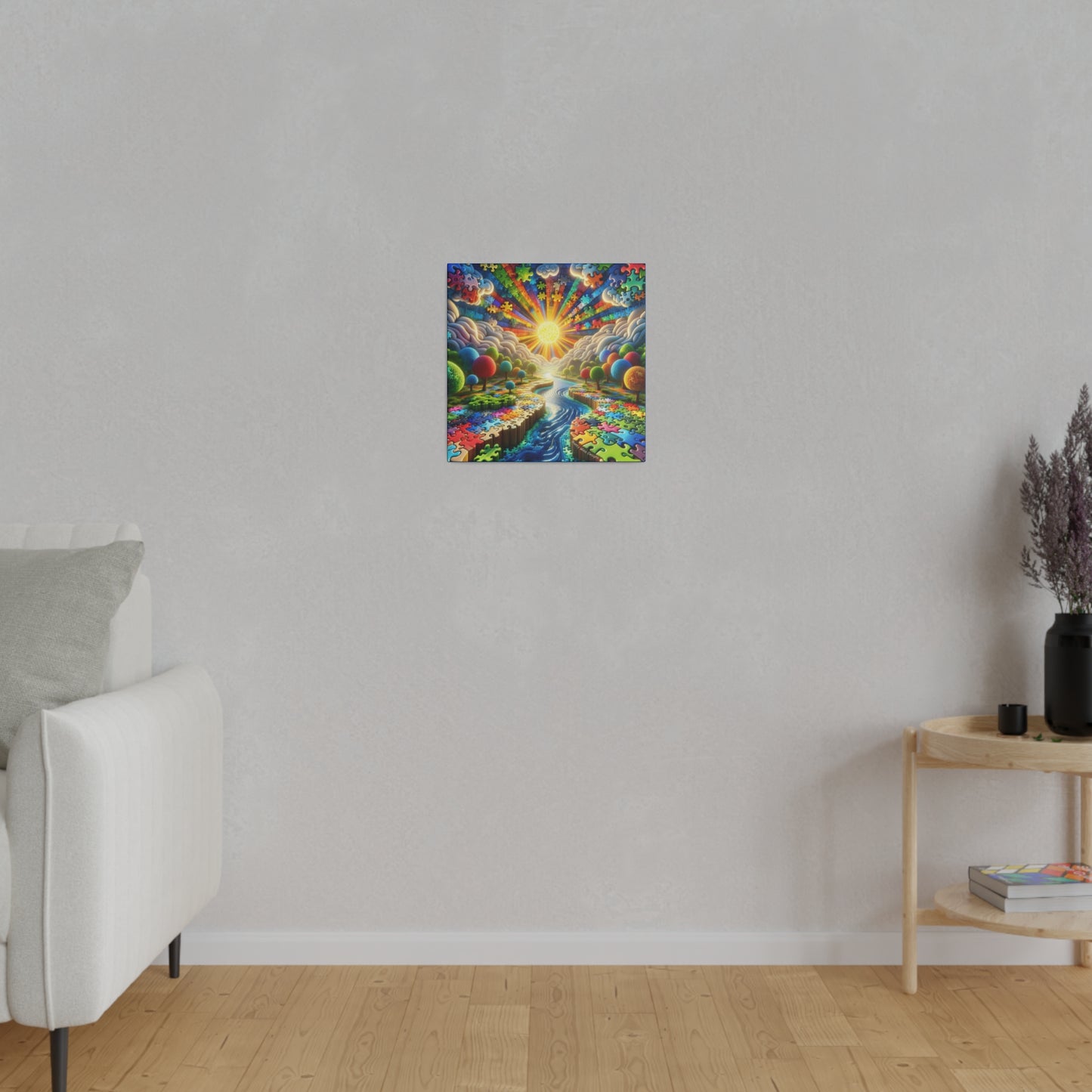 Autism Awareness Canvas Print