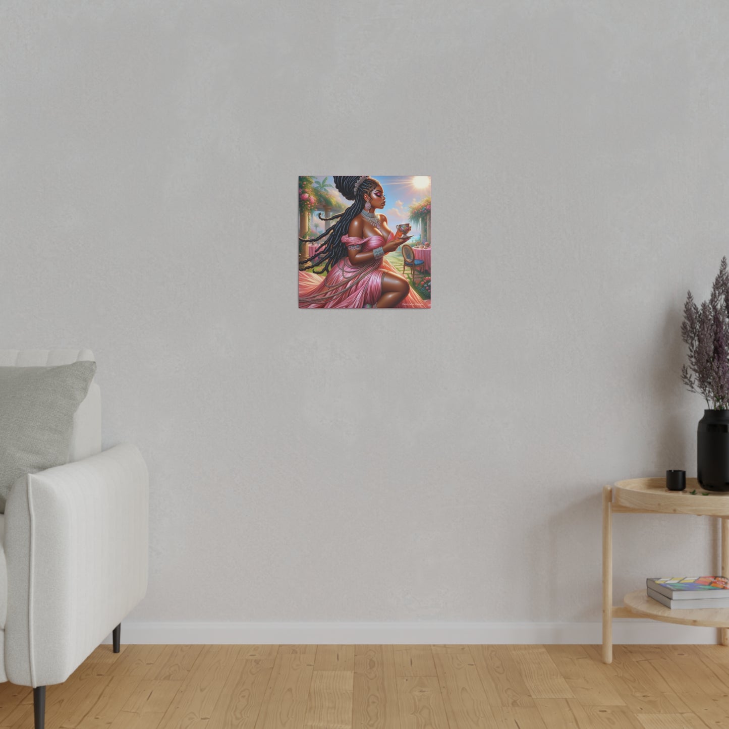 Garden Tea Party #2 Canvas Print