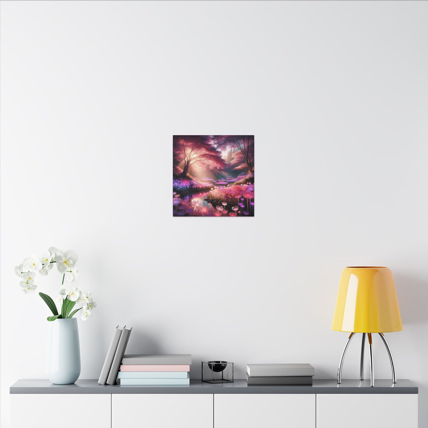Enchanted Bloomscape Canvas Print