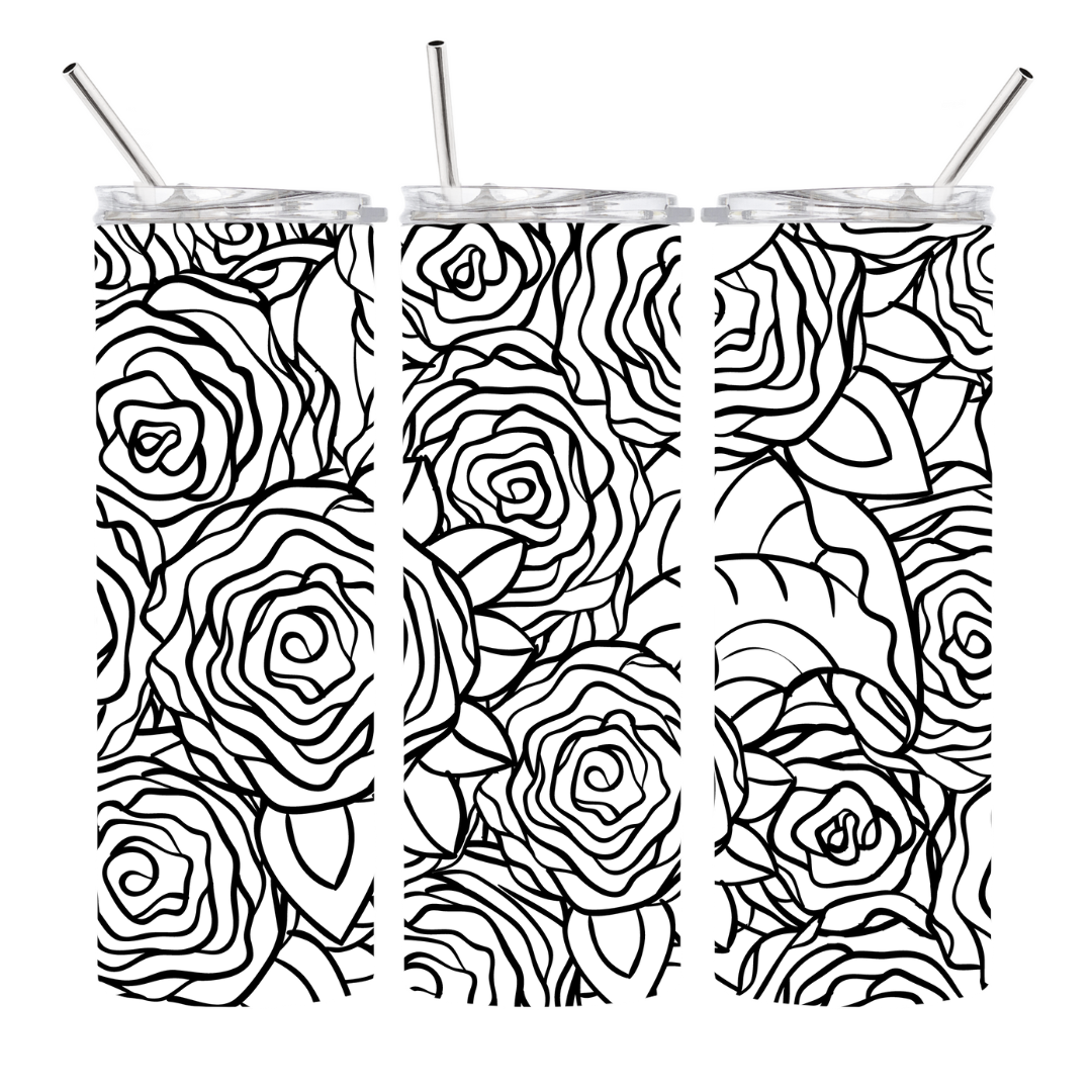 Black & White Roses