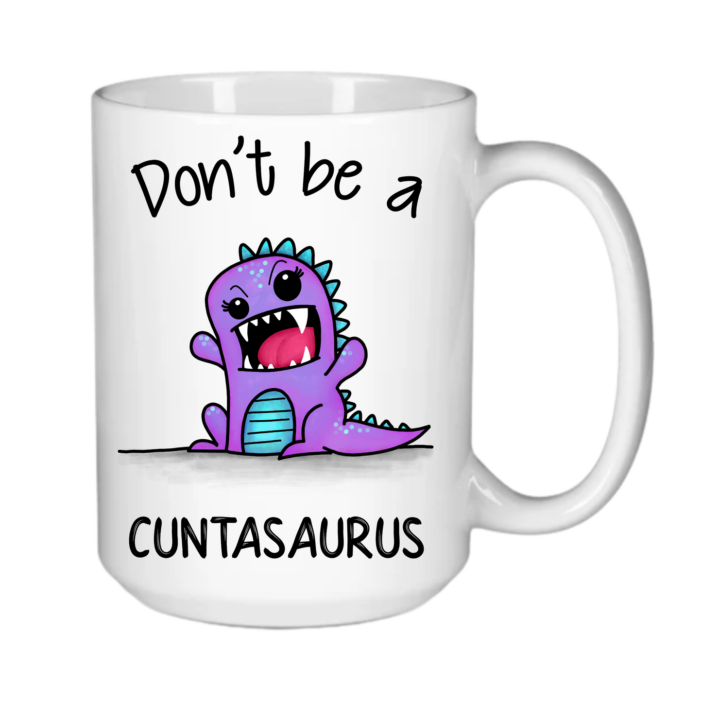 Don't be a ****asaurus - Purple