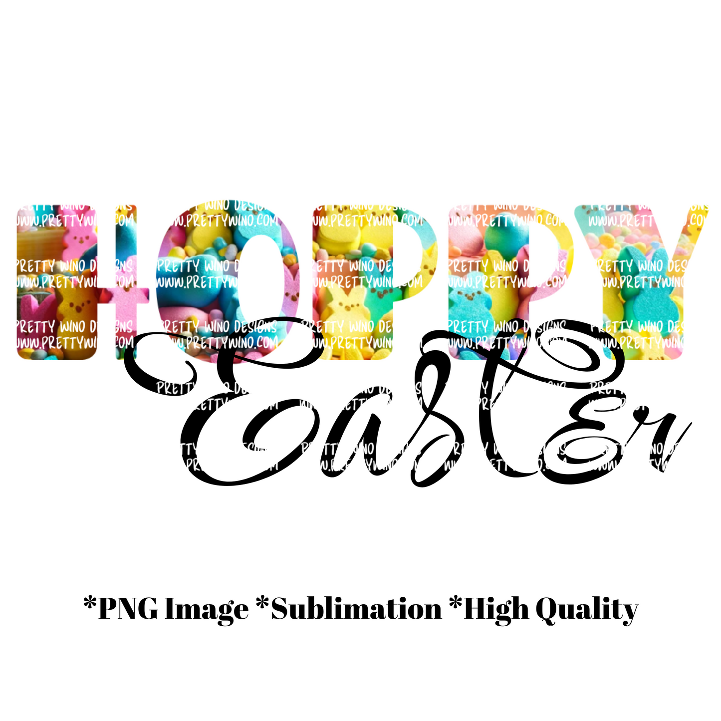 Hoppy Easter Peeps PNG