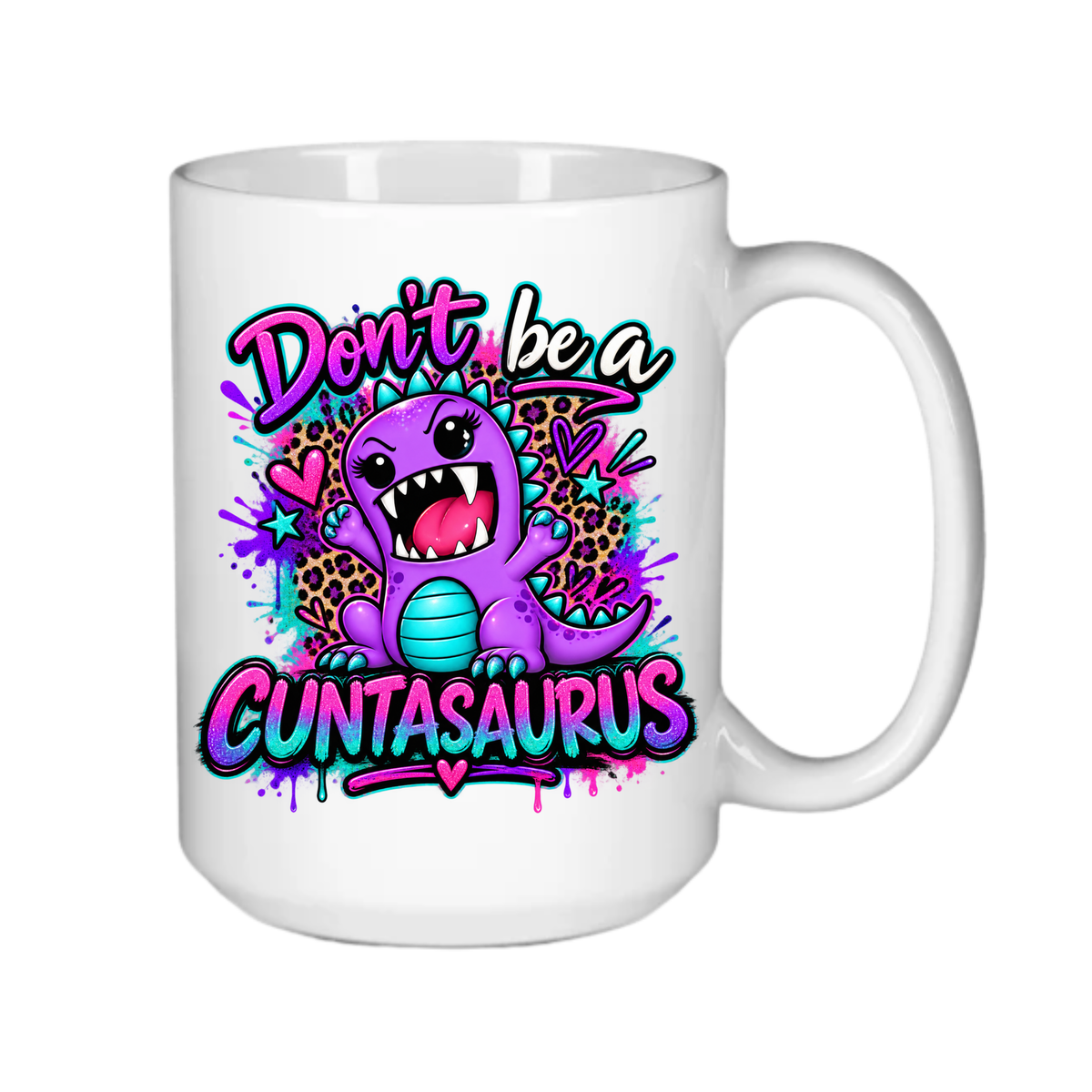 Don't be a ****asaurus - Purple