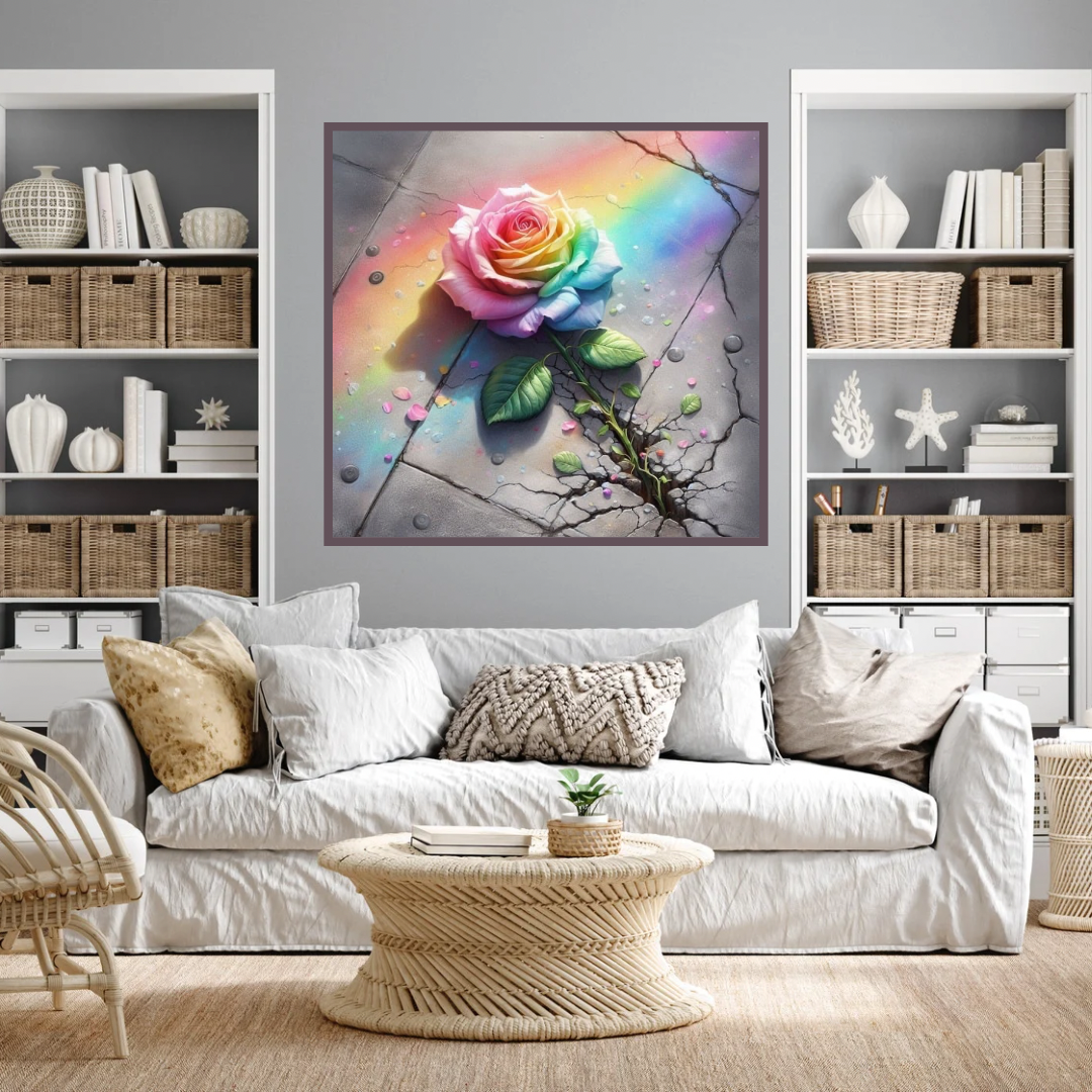 Resilient Beauty Canvas Print