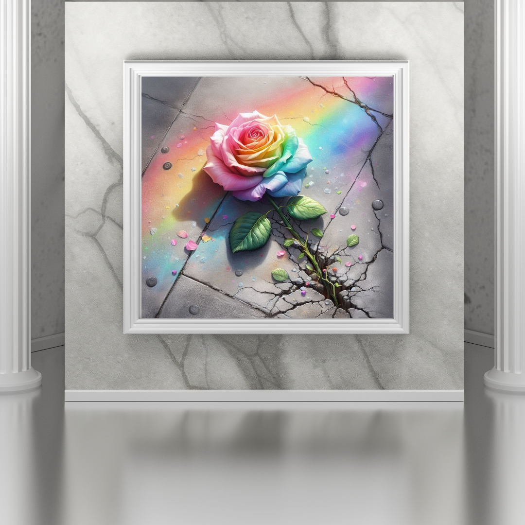 Resilient Beauty Canvas Print