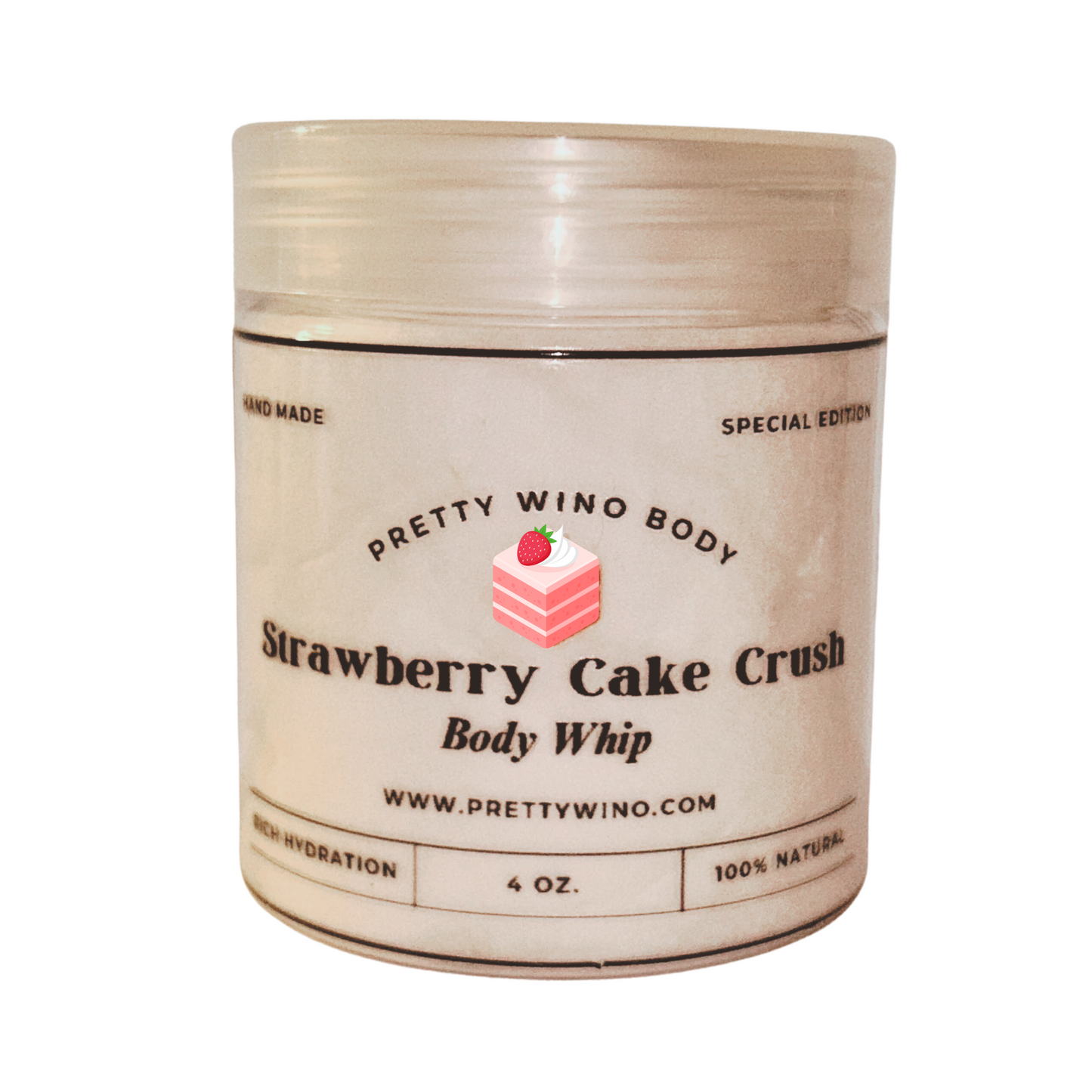 Strawberry Cake Crush Whipped Body Butter