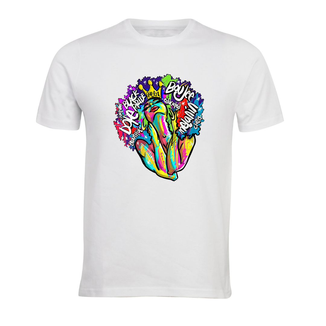 Black Woman Graffiti