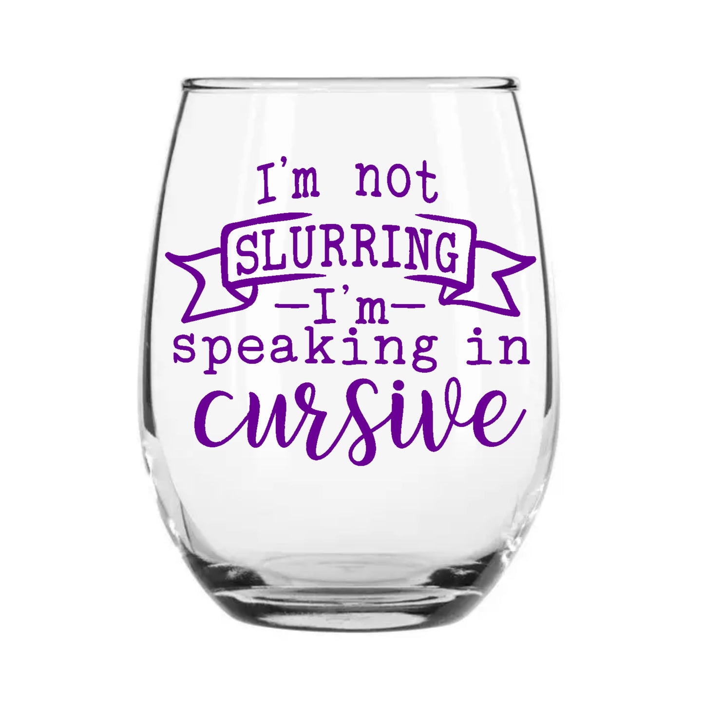 I'm Not Slurring...