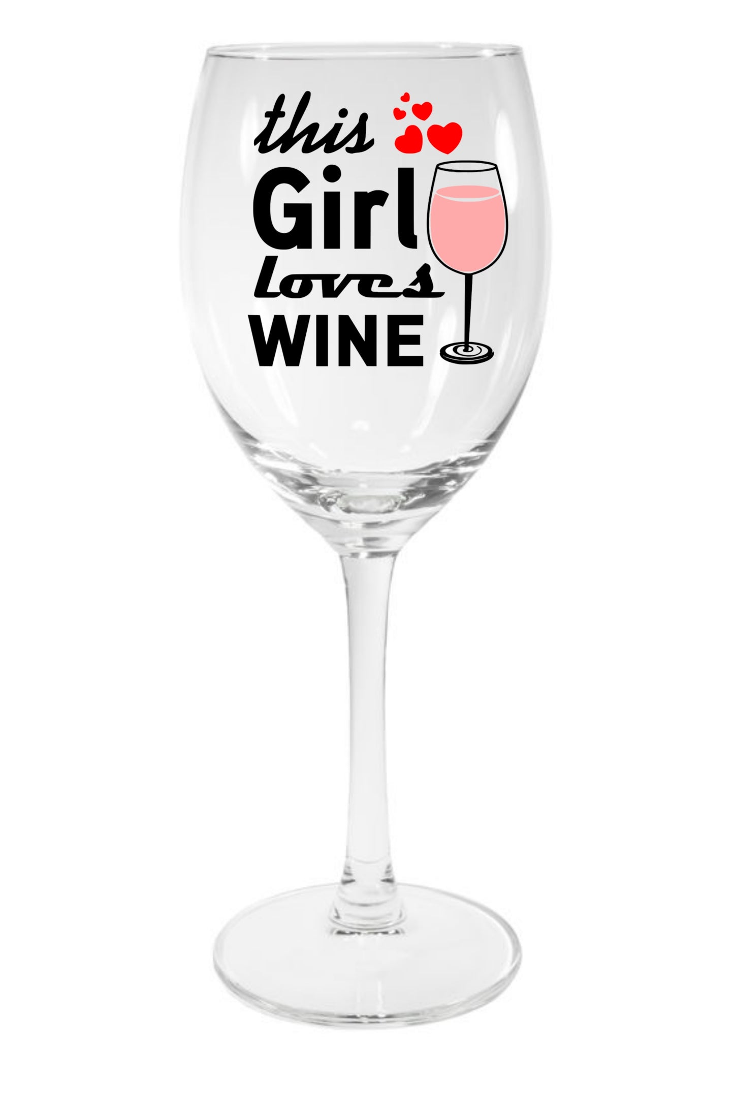 This girl loves wine!