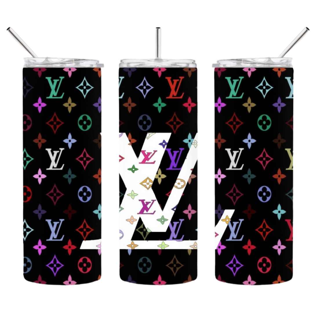 Louis Vuitton Vinyl No.3 (Classical LV Vinyl black rainbow color big  letter),Louis Vuitton Vinyl,LV Vinyl