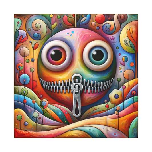 Controlled Chaos Canvas Print