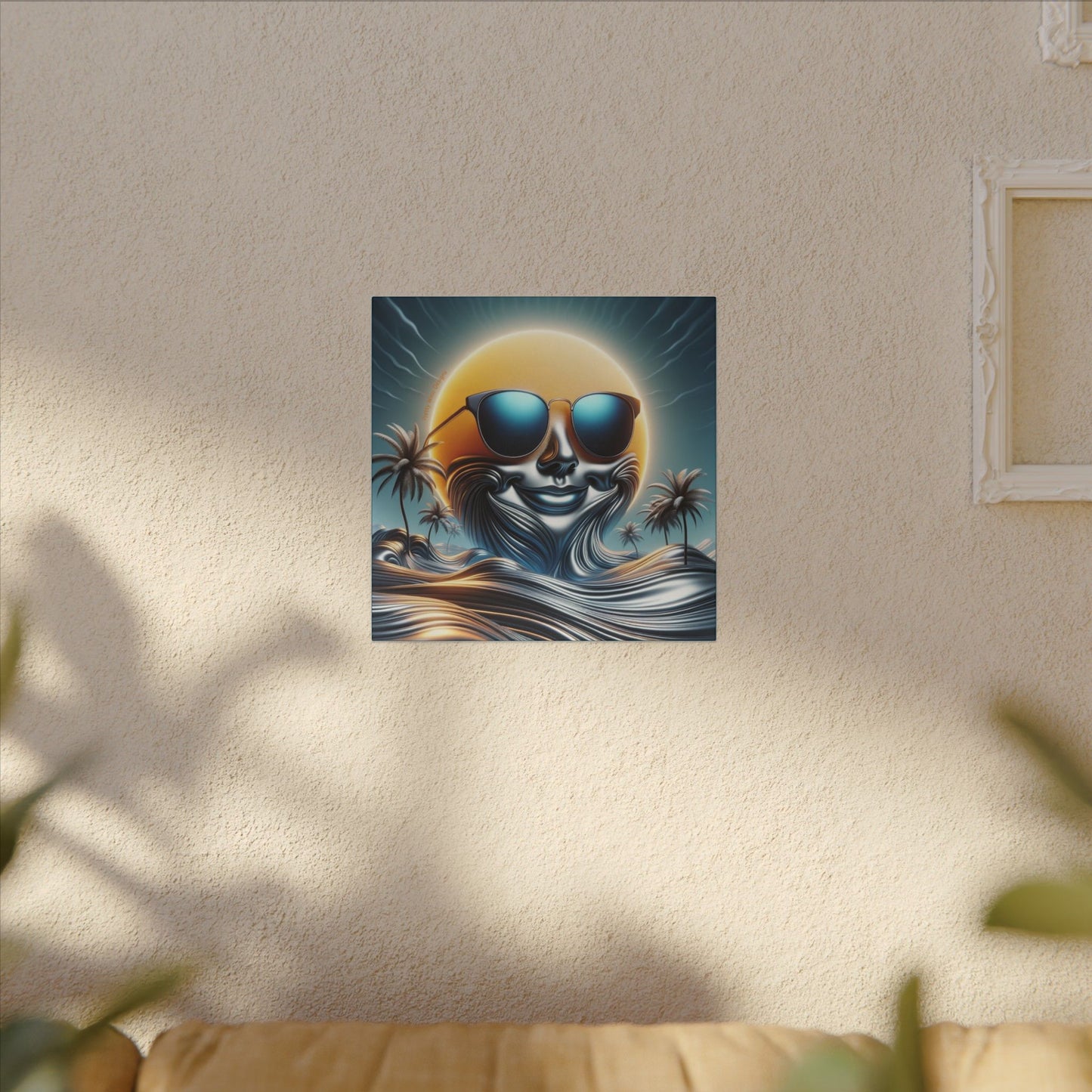 Cool Vibes Only Canvas Print