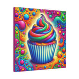 Colorful Cupcakes Canvas, Stretched, 0.75"