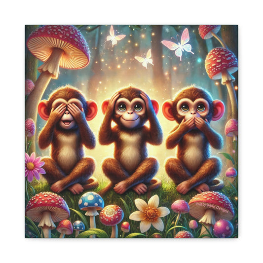 No Evil Canvas Print
