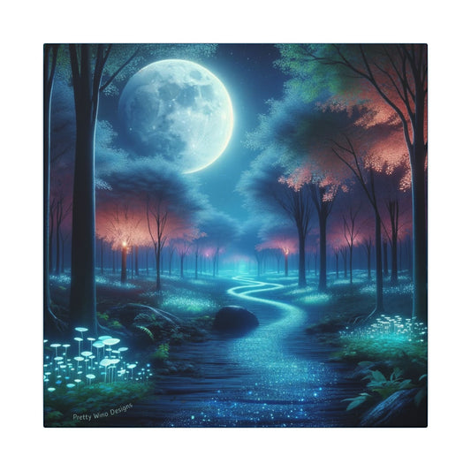 Moonlit Whisper Canvas Print