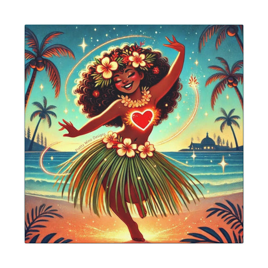 Heart of the Island Canvas Print