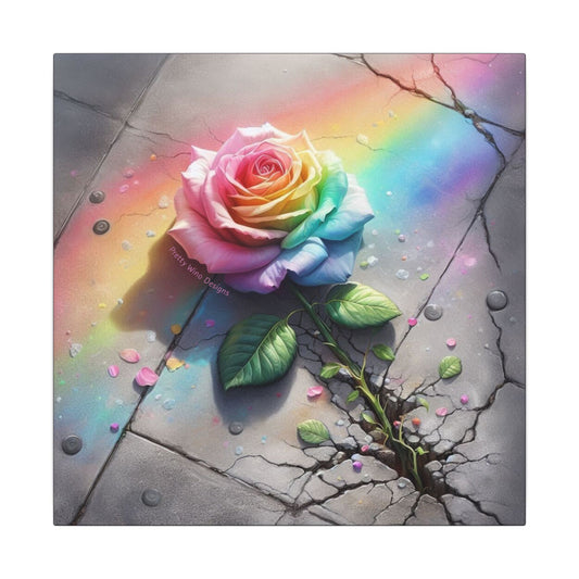 Resilient Beauty Canvas Print