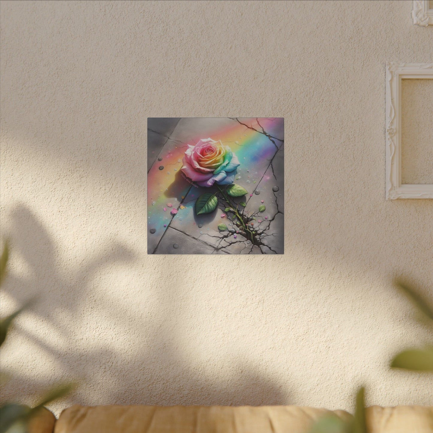 Resilient Beauty Canvas Print
