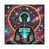 Protecting My Peace Canvas Print