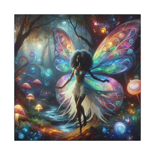 Amara of the Enchanted Glade Canvas Print