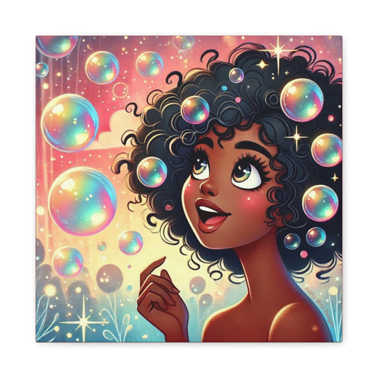 Bubble Bliss Canvas Print