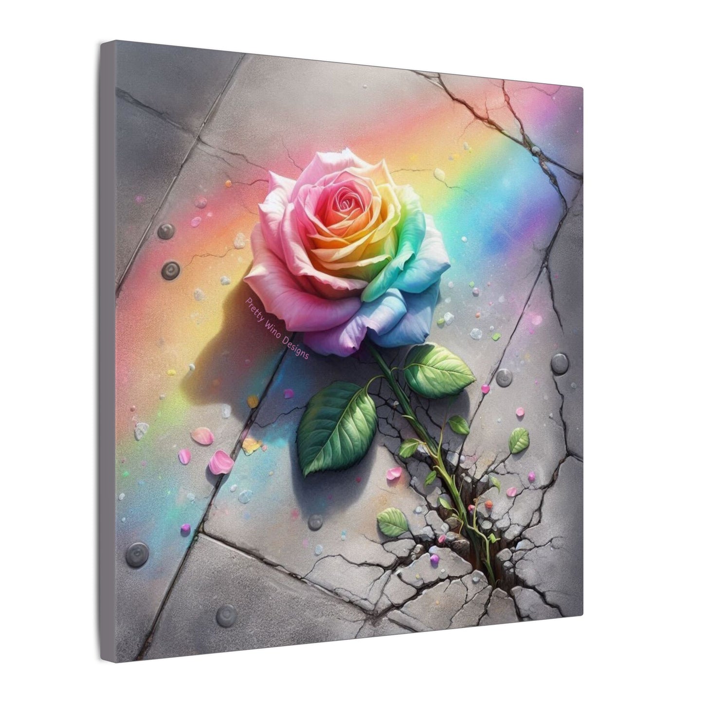 Resilient Beauty Canvas Print