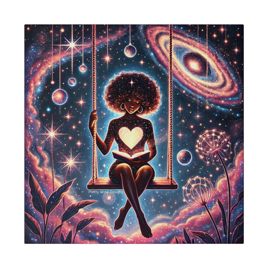 A Starry Story Canvas Print