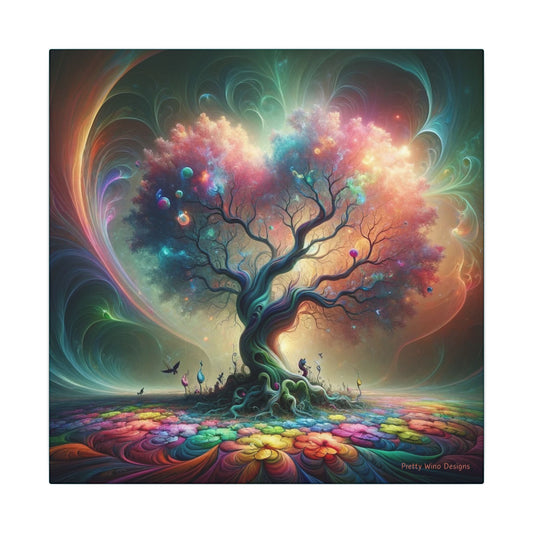 Tree of Whimsy Canvas Print