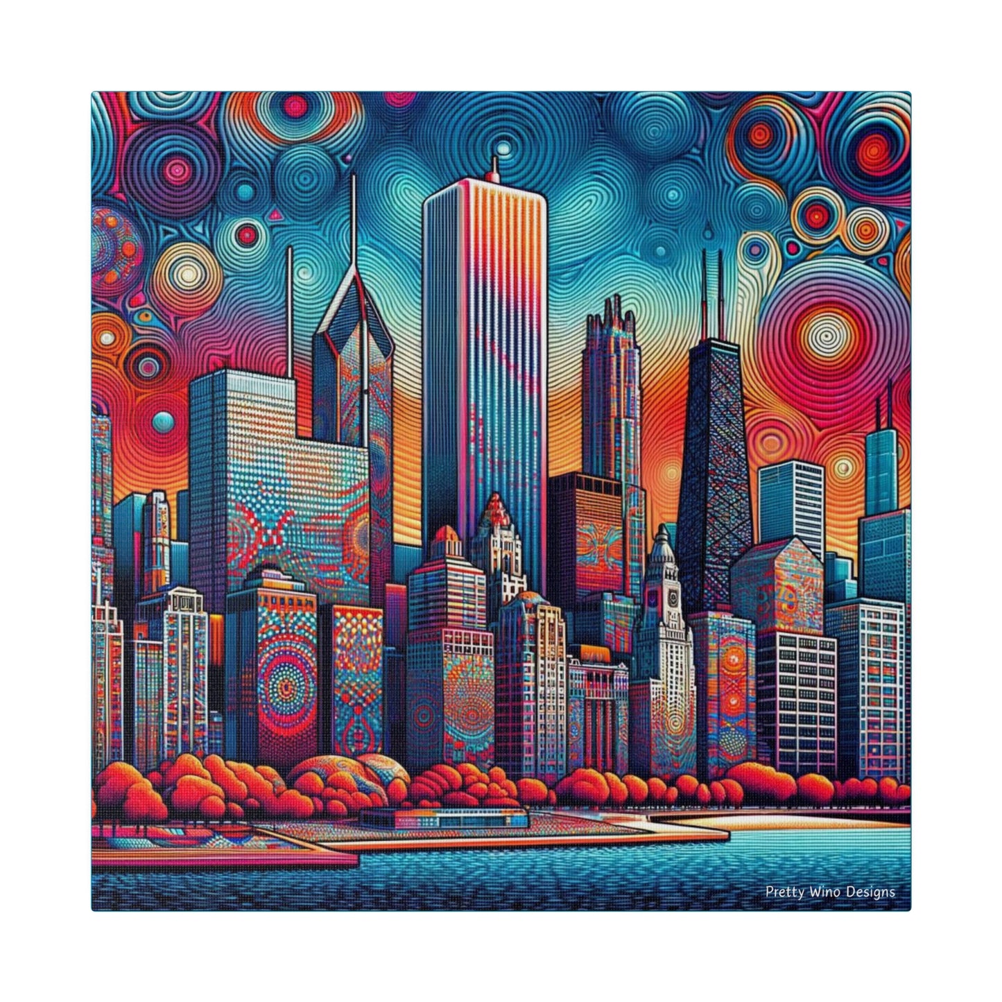 Chicago Skyline Canvas Print