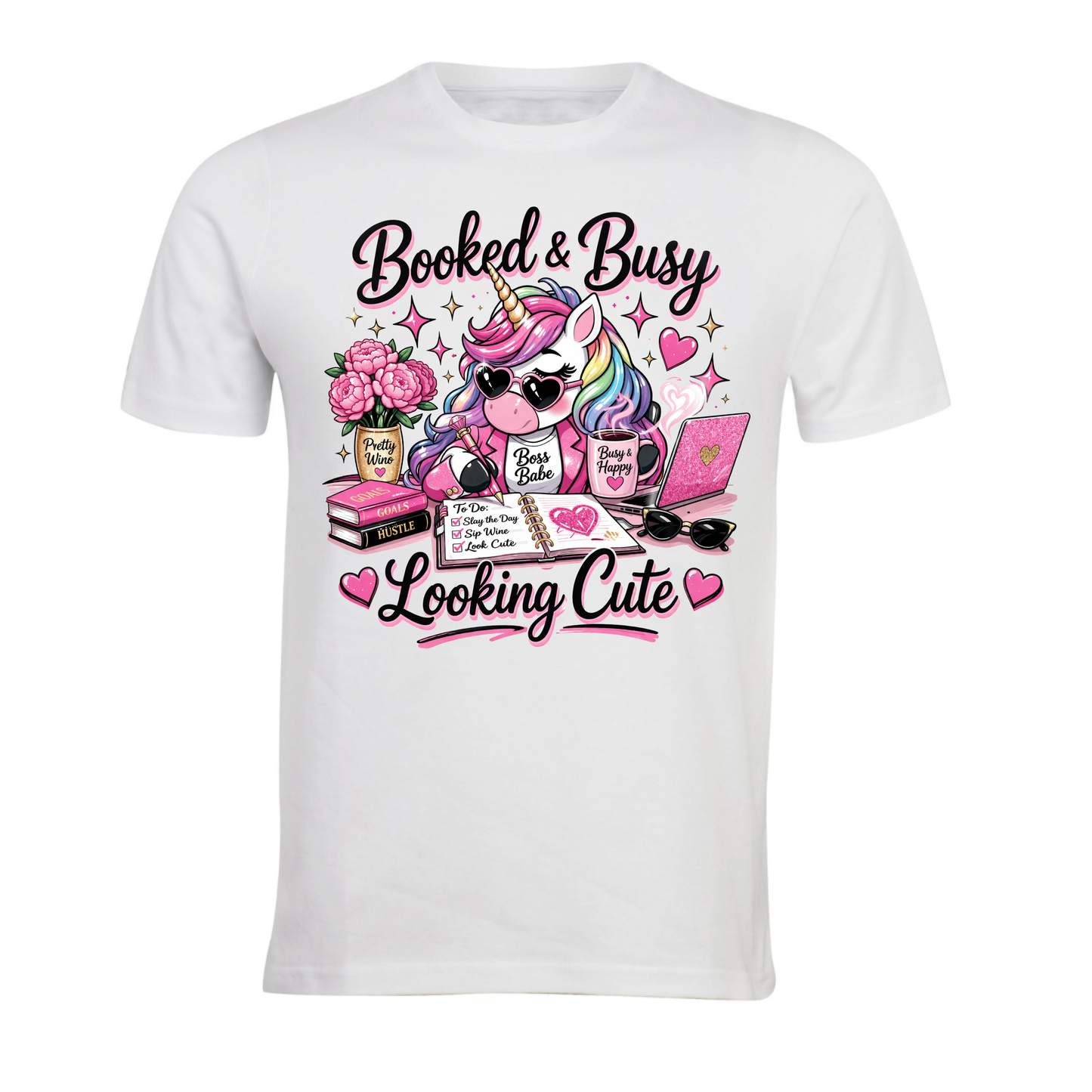 Booked & Busy, Looking Cute