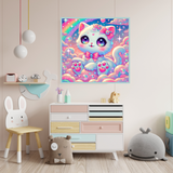 Cosmic Kitty Canvas Print