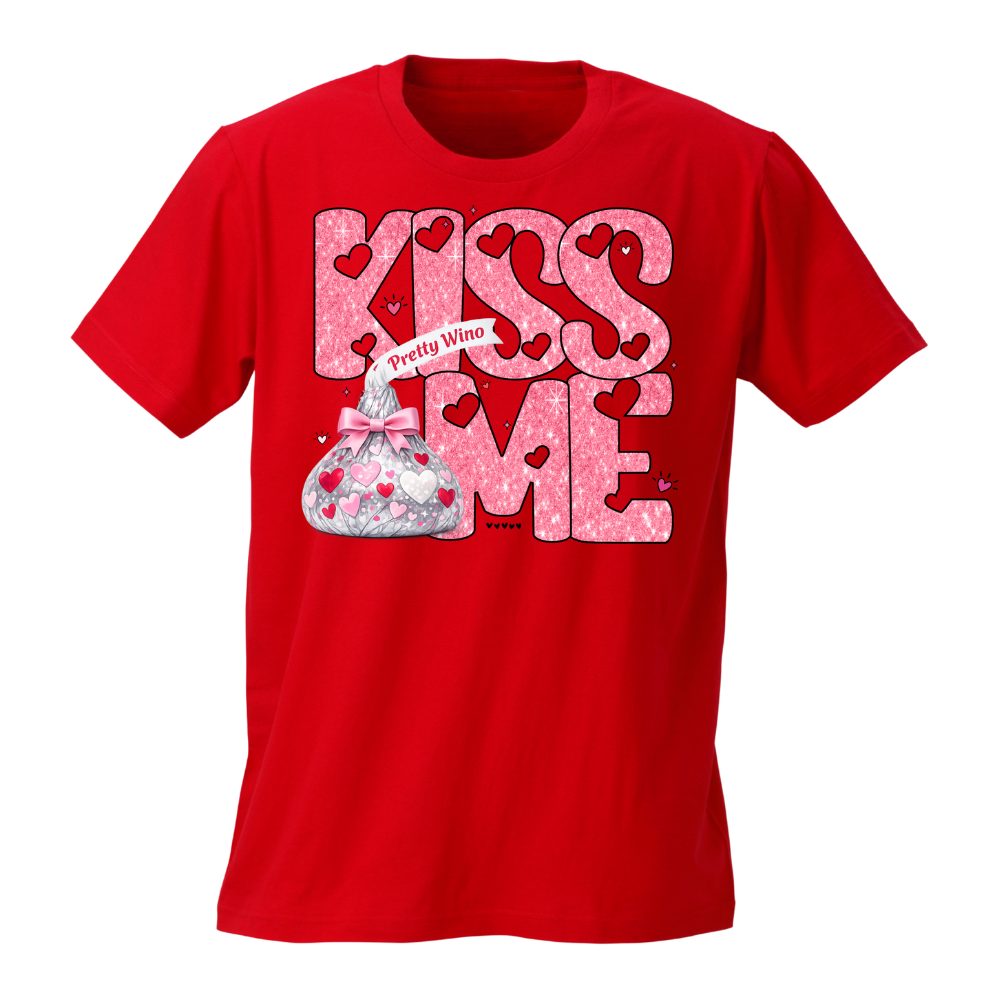 Kiss Me Pink Glitter