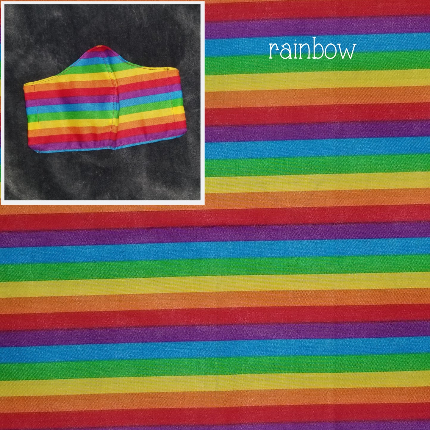 Rainbow Face Masks