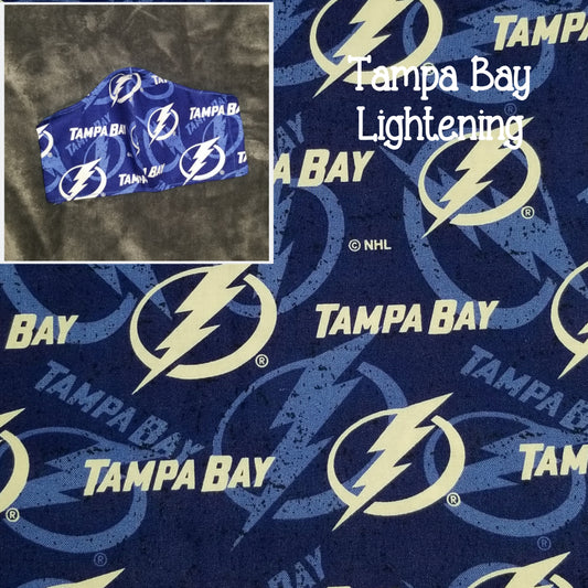 Tampa Bay Lightening Face Masks