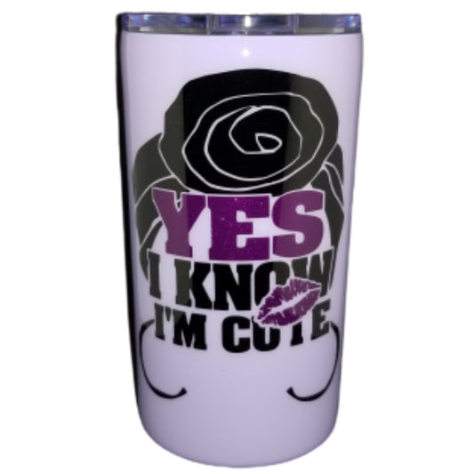 I know I'm Cute - Purple