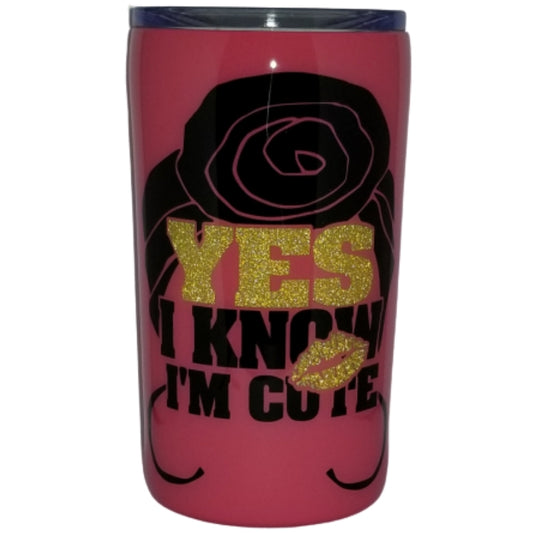 I know I'm Cute - Coral